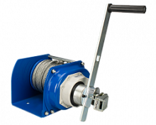 Лебедка ручная CHW-3.0, г/п 3200 кг, канат 40 м