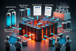 Новые рекомендации ASHRAE по охлаждению AI-центров обработки данных: что изменится в проектировании инженерных систем