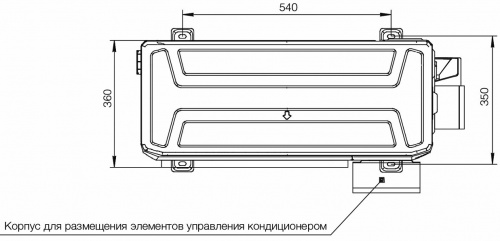 Канальный кондиционер взрывозащищенный EXCON CR-01-1023 фото 3 Канальный кондиционер взрывозащищенный EXCON CR-01-1023 фото 3