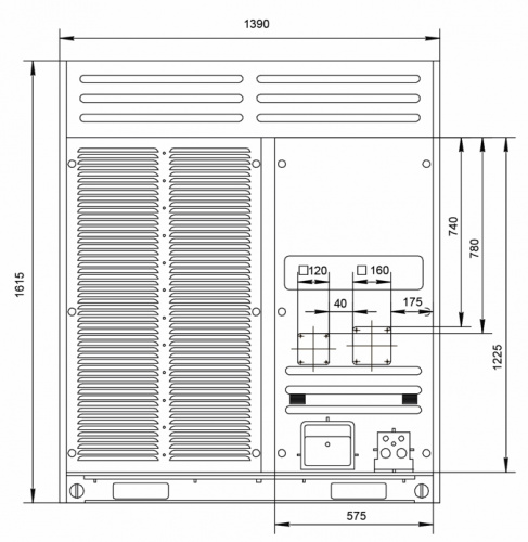 Канальный кондиционер взрывозащищенный EXCON CR-01-5623