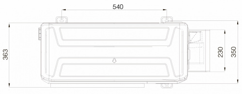 Кассетный кондиционер взрывозащищенный EXCON CR-01-0714 фото 4