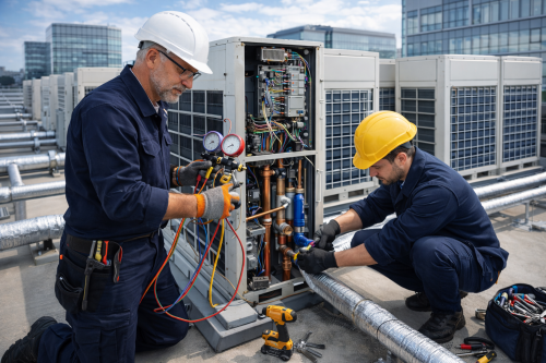 Монтаж VRF и VRV систем Монтаж VRF и VRV систем